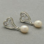 J Pearls Krissy Pearl Earrings - Distacart