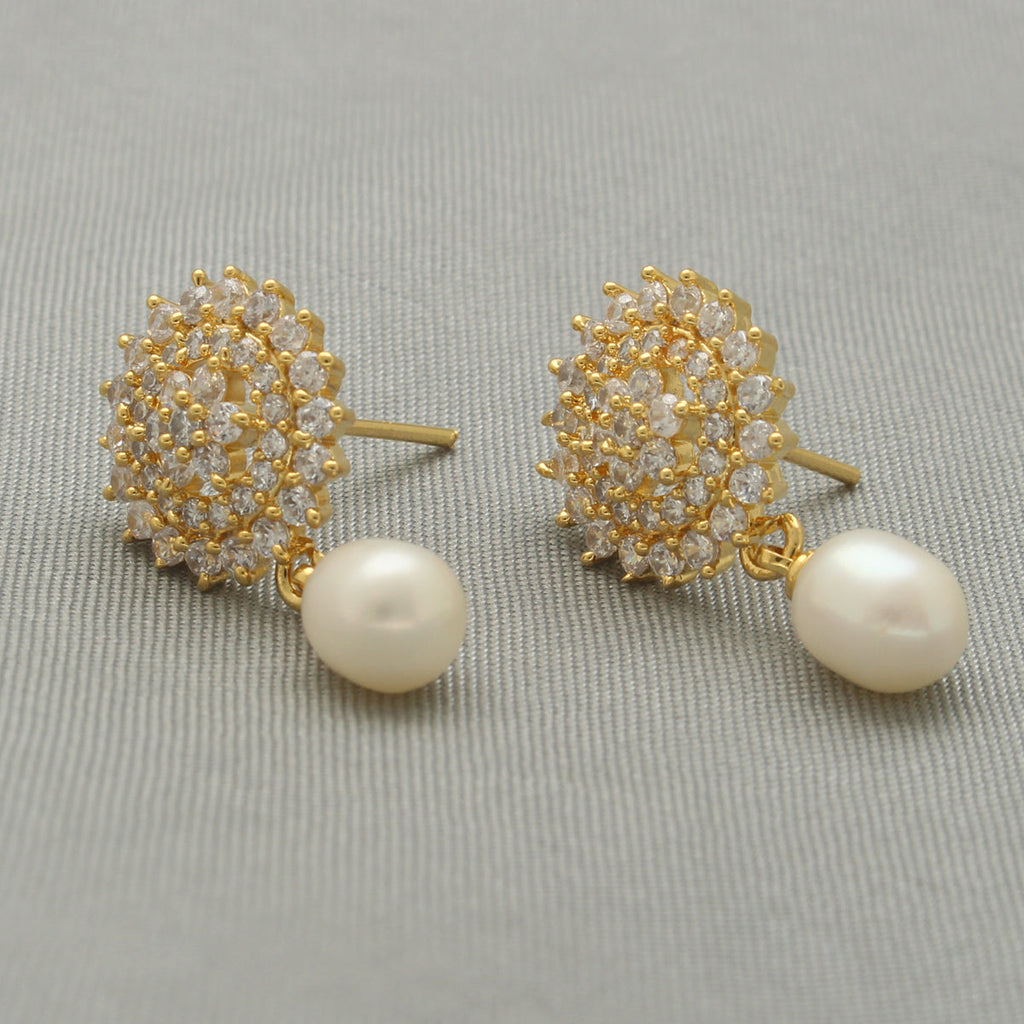 J Pearls Juvela Pearl Earrings - Distacart