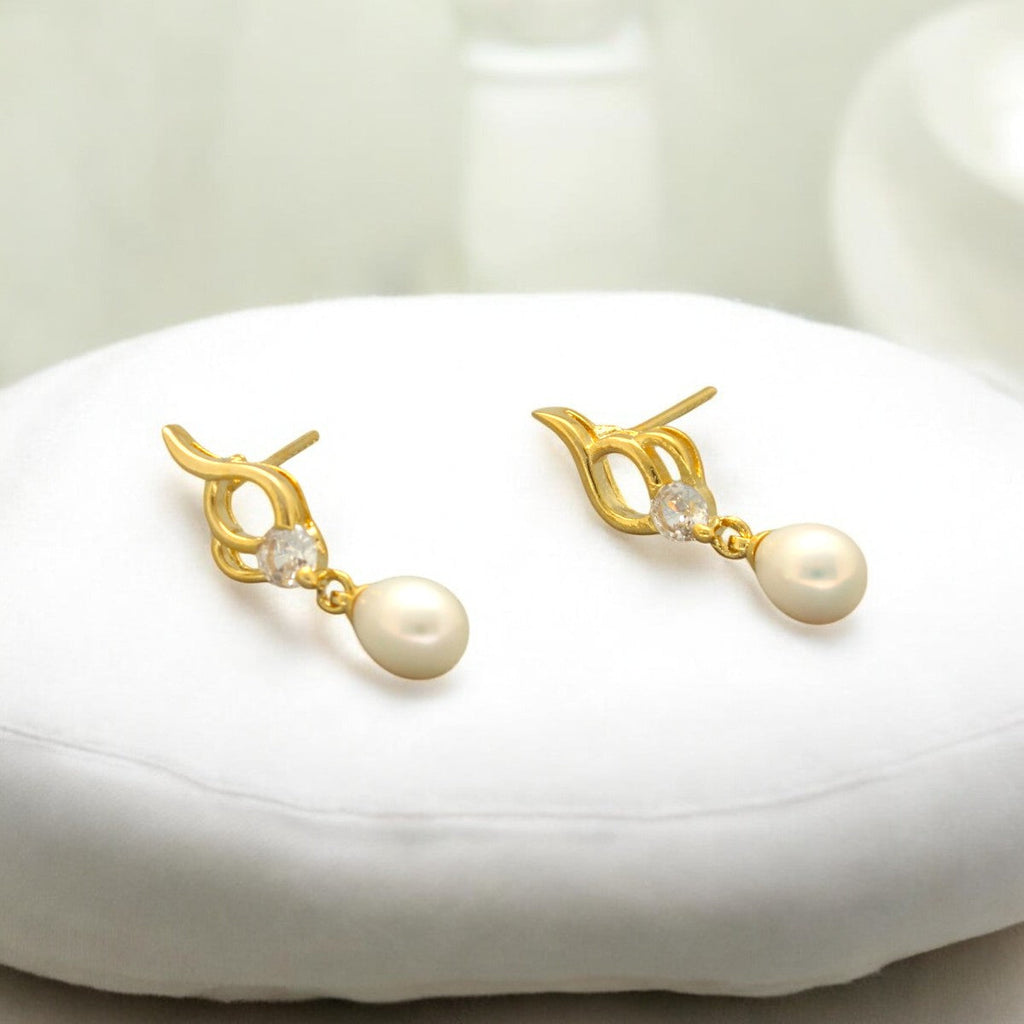 J Pearls Nyla Pearl Earrings - Distacart