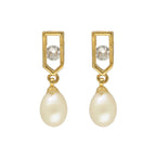 J Pearls Vitya Pearl Earrings - Distacart