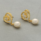 J Pearls Lovely Pearl Earrings - Distacart