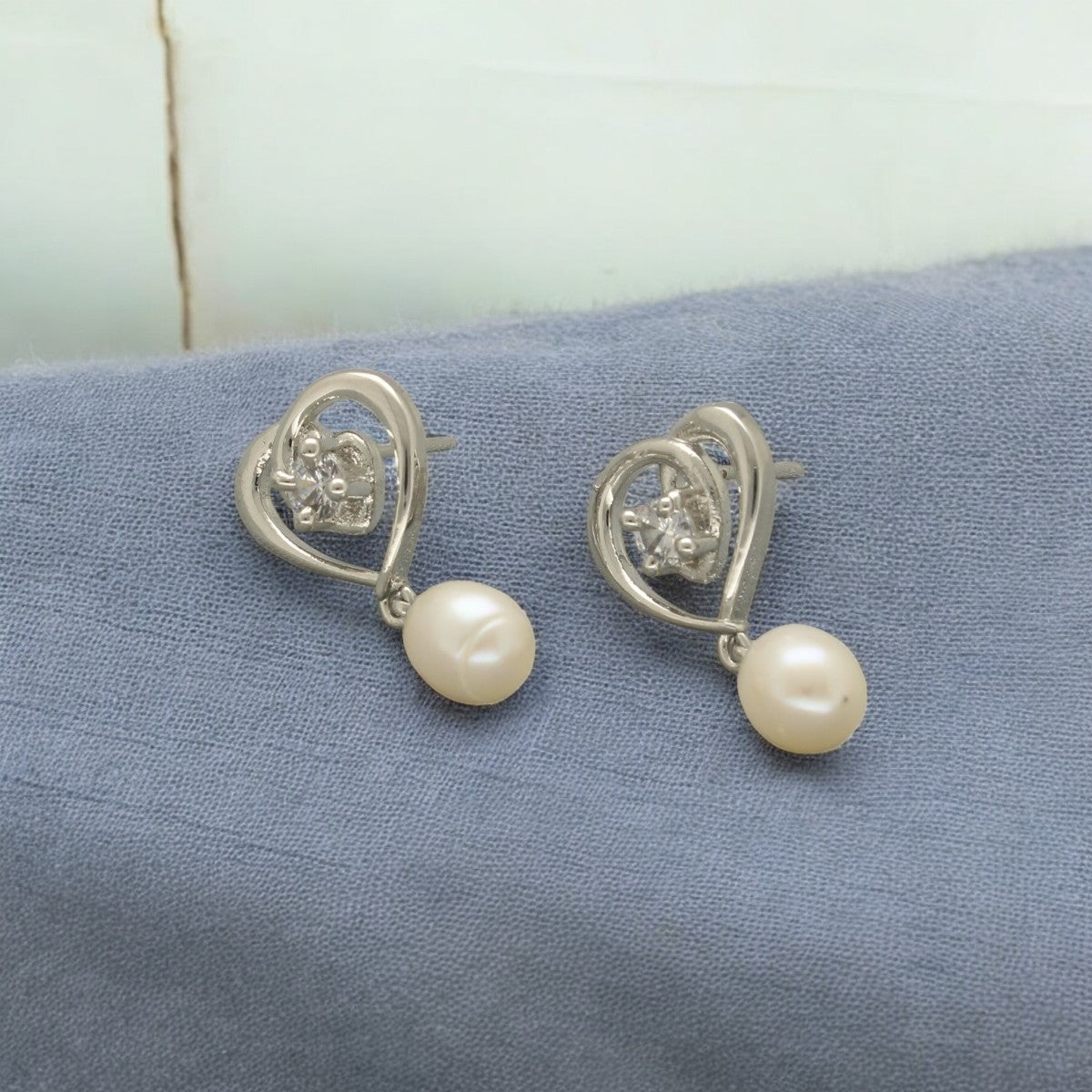 J Pearls Liora Pearl Earrings - Distacart