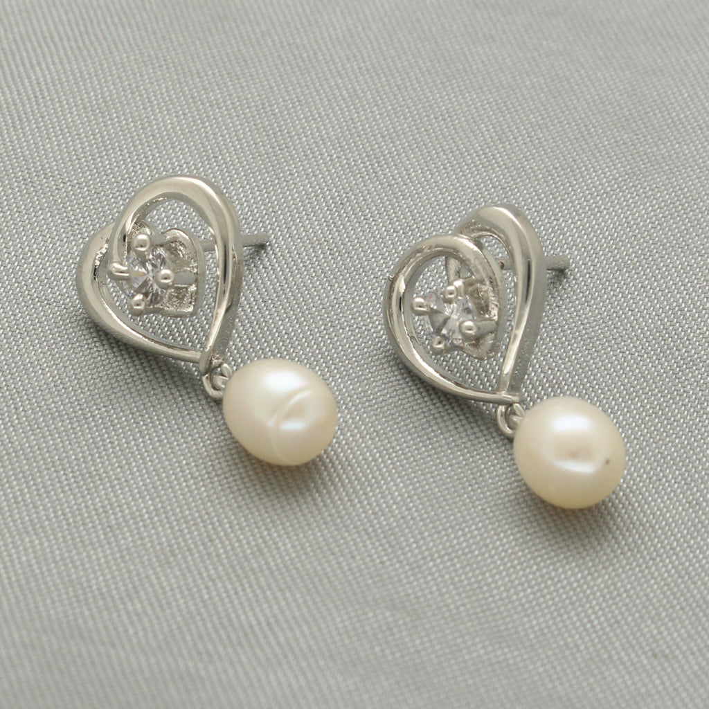 J Pearls Liora Pearl Earrings - Distacart