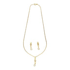 J Pearls Elora Pearl Pendant Set