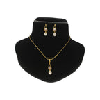 J Pearls Trellis Pearl Pendant Set