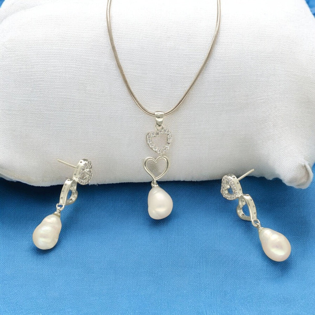J Pearls Adora Pearl Pendant Set