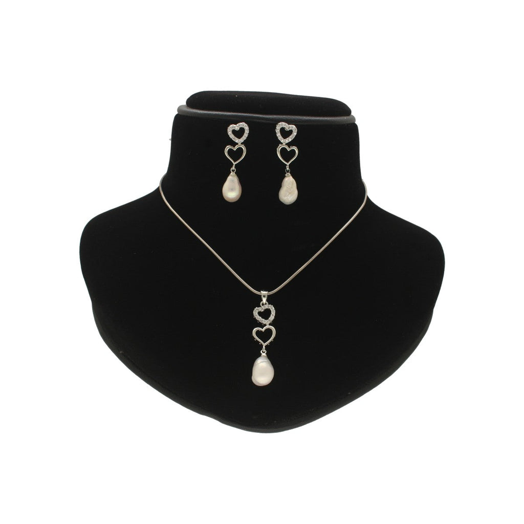 J Pearls Adora Pearl Pendant Set