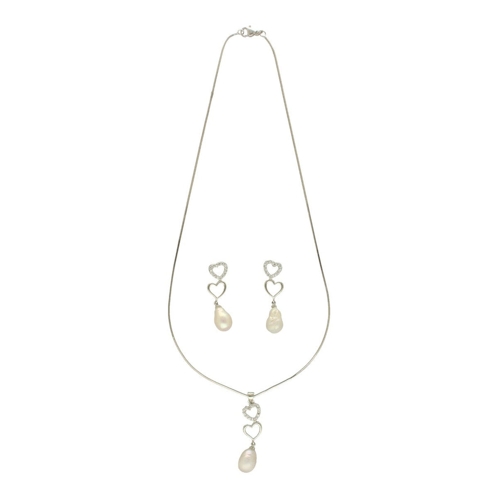 J Pearls Adora Pearl Pendant Set