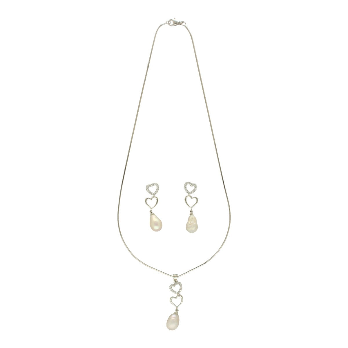 J Pearls Adora Pearl Pendant Set