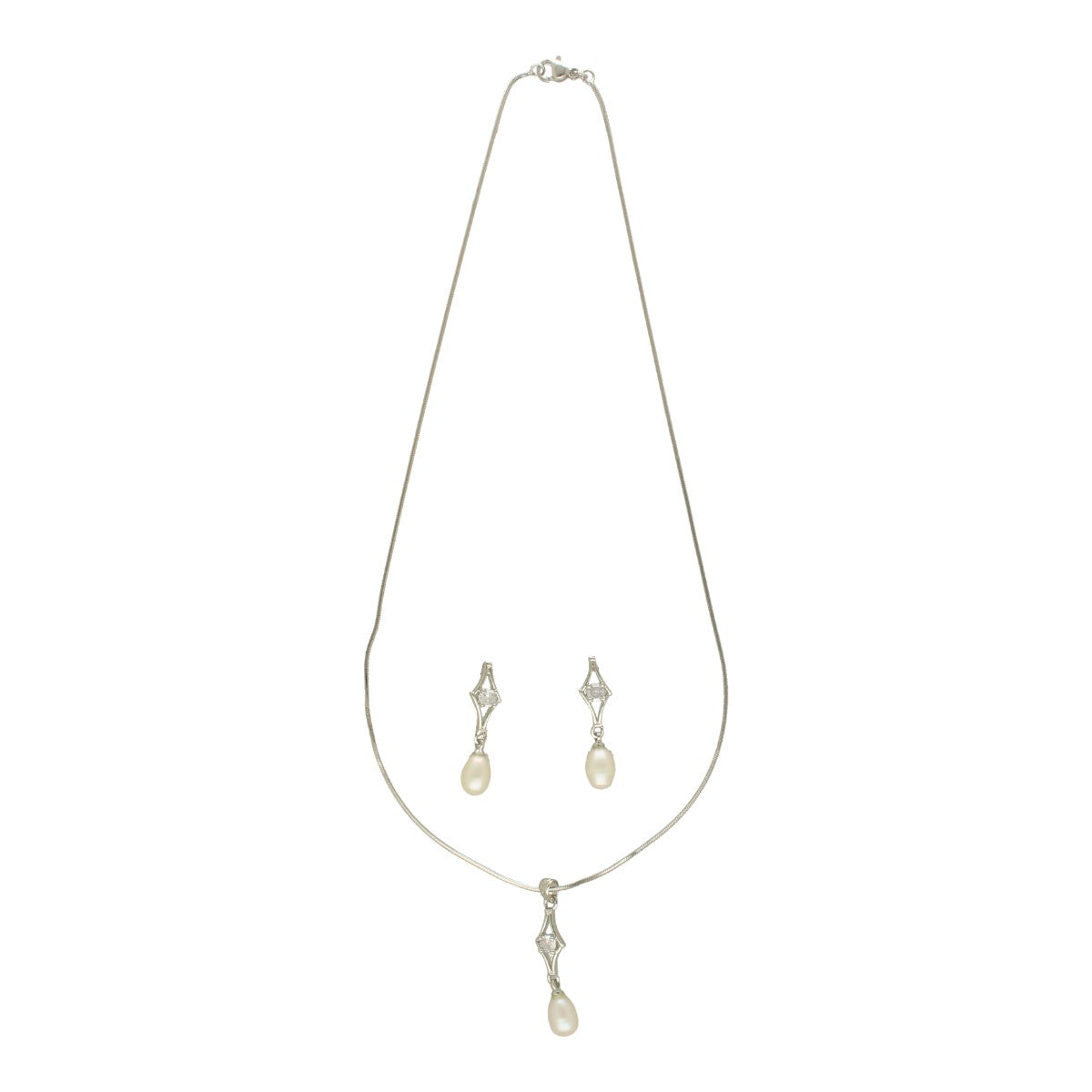 J Pearls Cally Pearl Pendant Set
