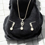 J Pearls Amora Pearl Pendant Set