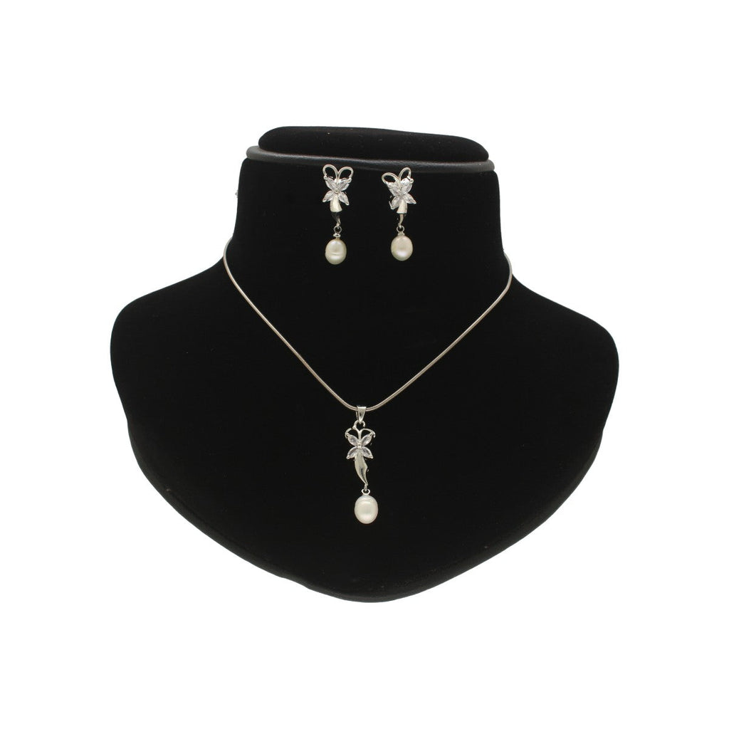 J Pearls Mylah Pearl Pendant Set