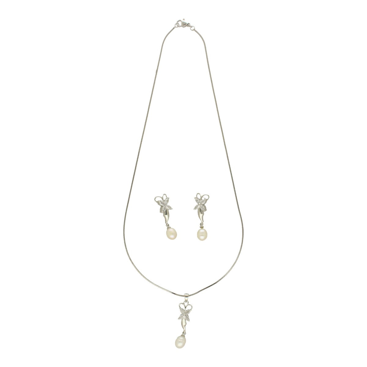 J Pearls Mylah Pearl Pendant Set