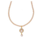 J Pearls Qushi 1 Line Button Pearl Set - Real Pearl Jewelry - Distacart
