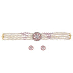 J Pearls Gajara Pearl Choker - Real Pearl Jewelry - Distacart