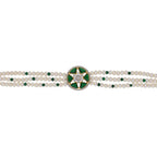 J Pearls Haarshini Pearl Choker - Real Pearl Jewelry - Distacart