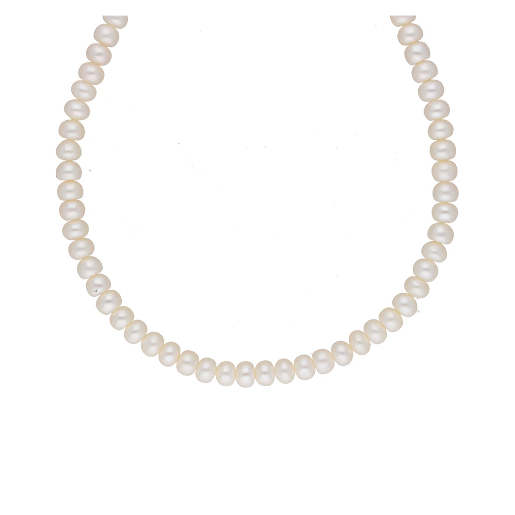 J Pearls Twisted 1 Line Pearl Necklaces - Real Pearl Jewelry - Distacart