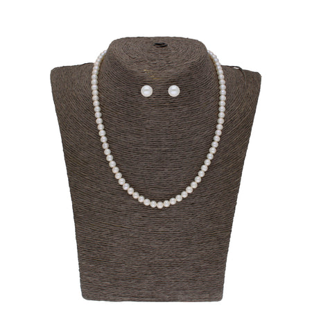 J Pearls Pratyusha 1 Line Pearl Necklaces - Real Pearl Jewelry