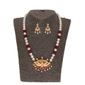J Pearls Dheyanshi 1 Line Round Pearl Necklaces - Real Pearl Jewelry - Distacart