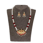 J Pearls Dheyanshi 1 Line Round Pearl Necklaces - Real Pearl Jewelry - Distacart