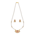 J Pearls Heena 1 Line Round Pearl Necklaces - Real Pearl Jewelry - Distacart