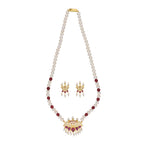 J Pearls Widisha 1 Line Round Pearl Necklaces - Real Pearl Jewelry - Distacart