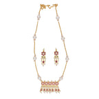 J Pearls Raksha 1 Line Round Pearl Necklaces - Real Pearl Jewelry - Distacart
