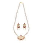 J Pearls Tulsi 1 Line Round Pearl Necklaces - Real Pearl Jewelry - Distacart