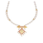 J Pearls Yochana 1 Line Round Pearl Necklaces - Real Pearl Jewelry - Distacart