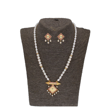 J Pearls Yochana 1 Line Round Pearl Necklaces - Real Pearl Jewelry