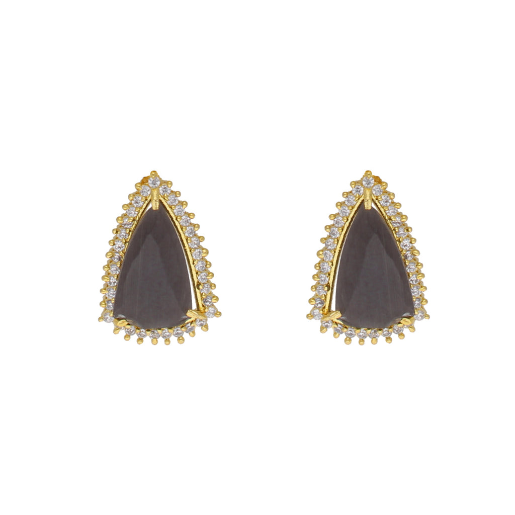 J Pearls Riya 1 Line Oval Pearl Set - Real Pearl Jewelry - Distacart