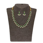J Pearls Lopa 1 Line Oval Necklace Set - Real Pearl Jewelry - Distacart