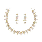 J Pearls Zara 1 Line Necklace Set - Real Pearl Jewelry - Distacart