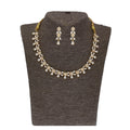 J Pearls Zara 1 Line Necklace Set - Real Pearl Jewelry - Distacart
