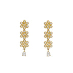 J Pearls Baasima 1 Line Necklace Set - Real Pearl Jewelry - Distacart