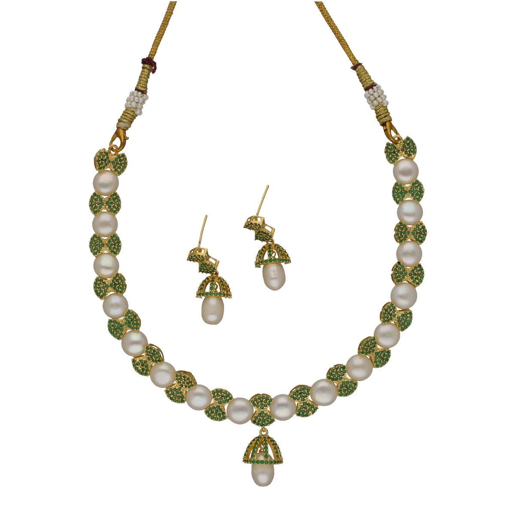 J Pearls Radiance Pearl Necklace Set