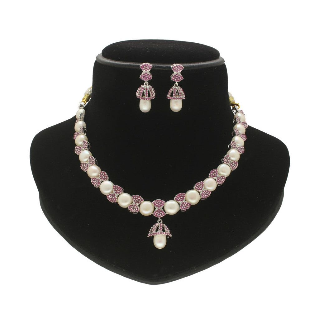 J Pearls Whispering Pearl Necklace Set