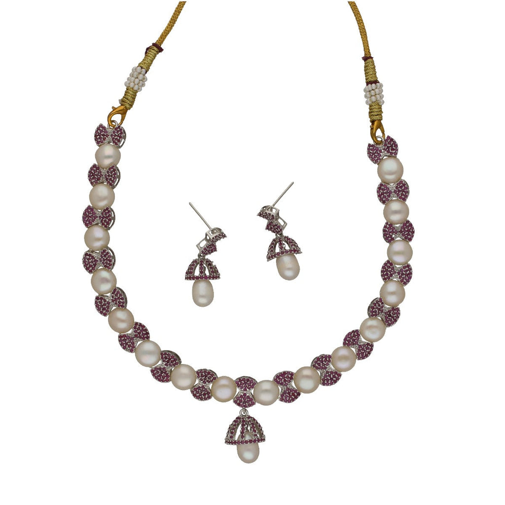 J Pearls Whispering Pearl Necklace Set
