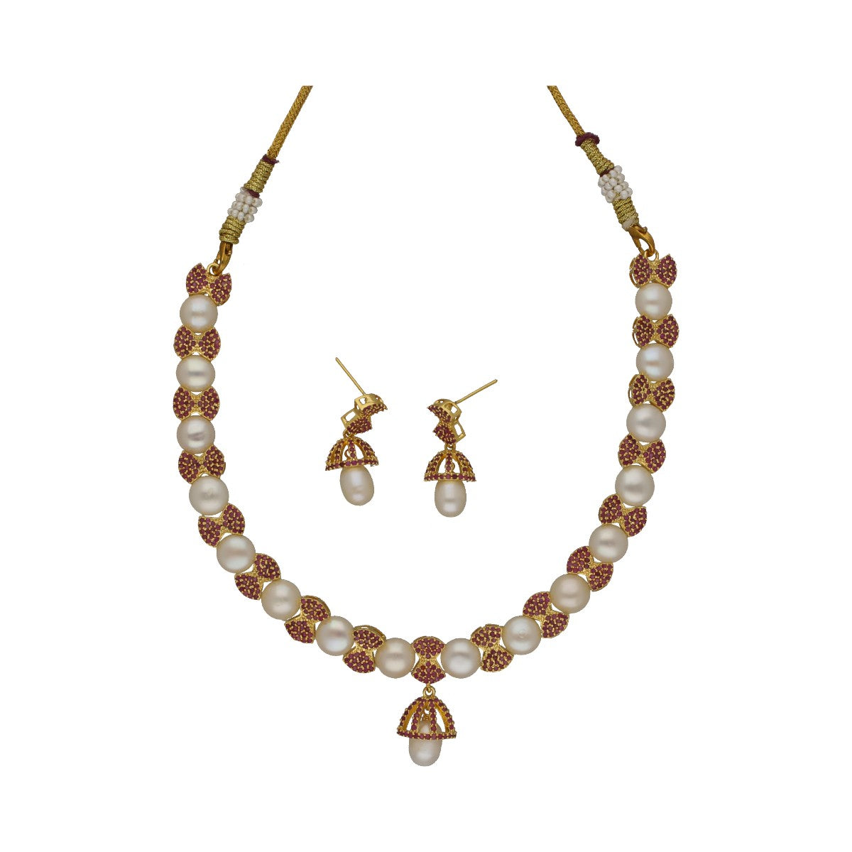 J Pearls Divine Pearl Necklace Set
