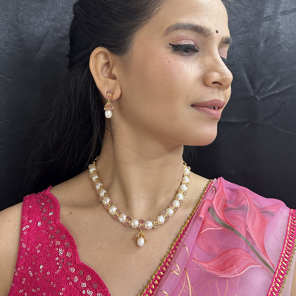J Pearls Divine Pearl Necklace Set
