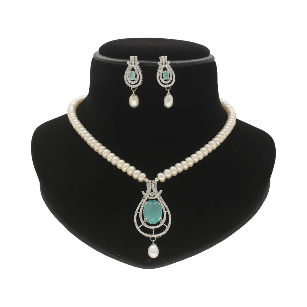 J Pearls Blossom Pearl Necklace Set
