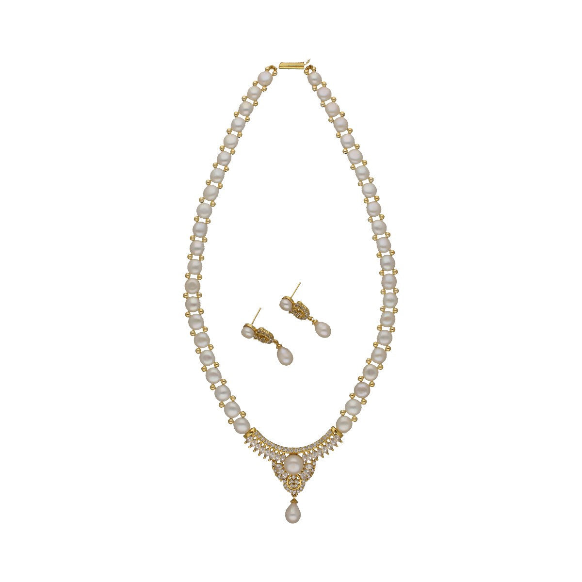 J Pearls Radiant Pearl Necklace Set
