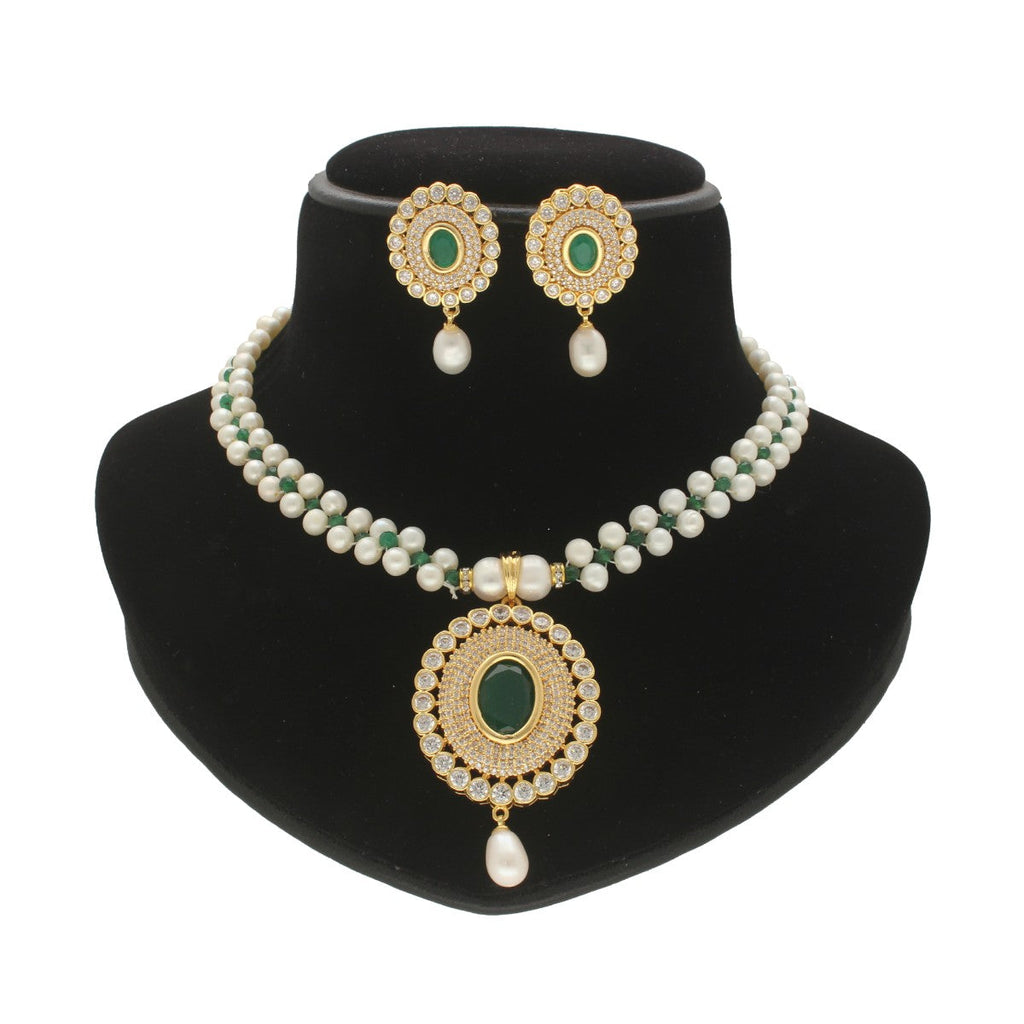 J Pearls Moonlite Pearl Necklace Set