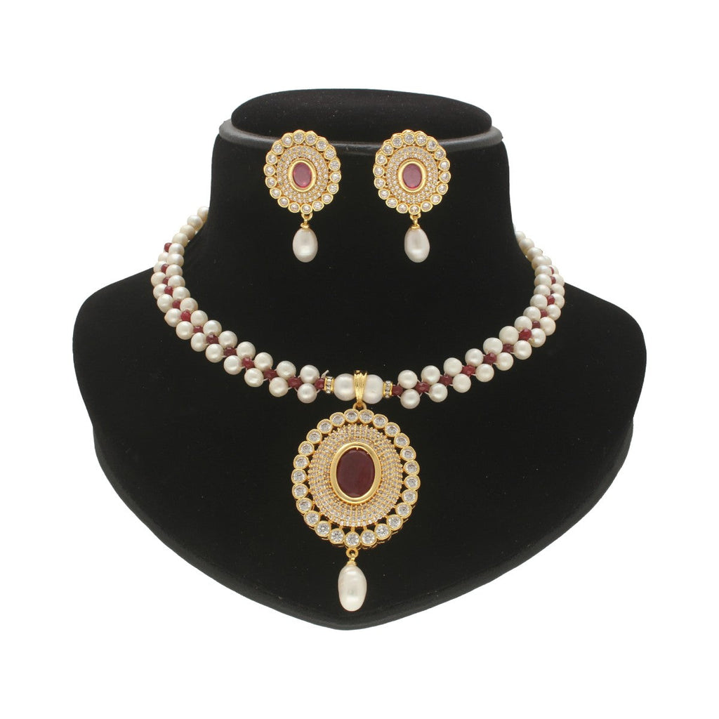 J Pearls Splendor Pearl Necklace Set