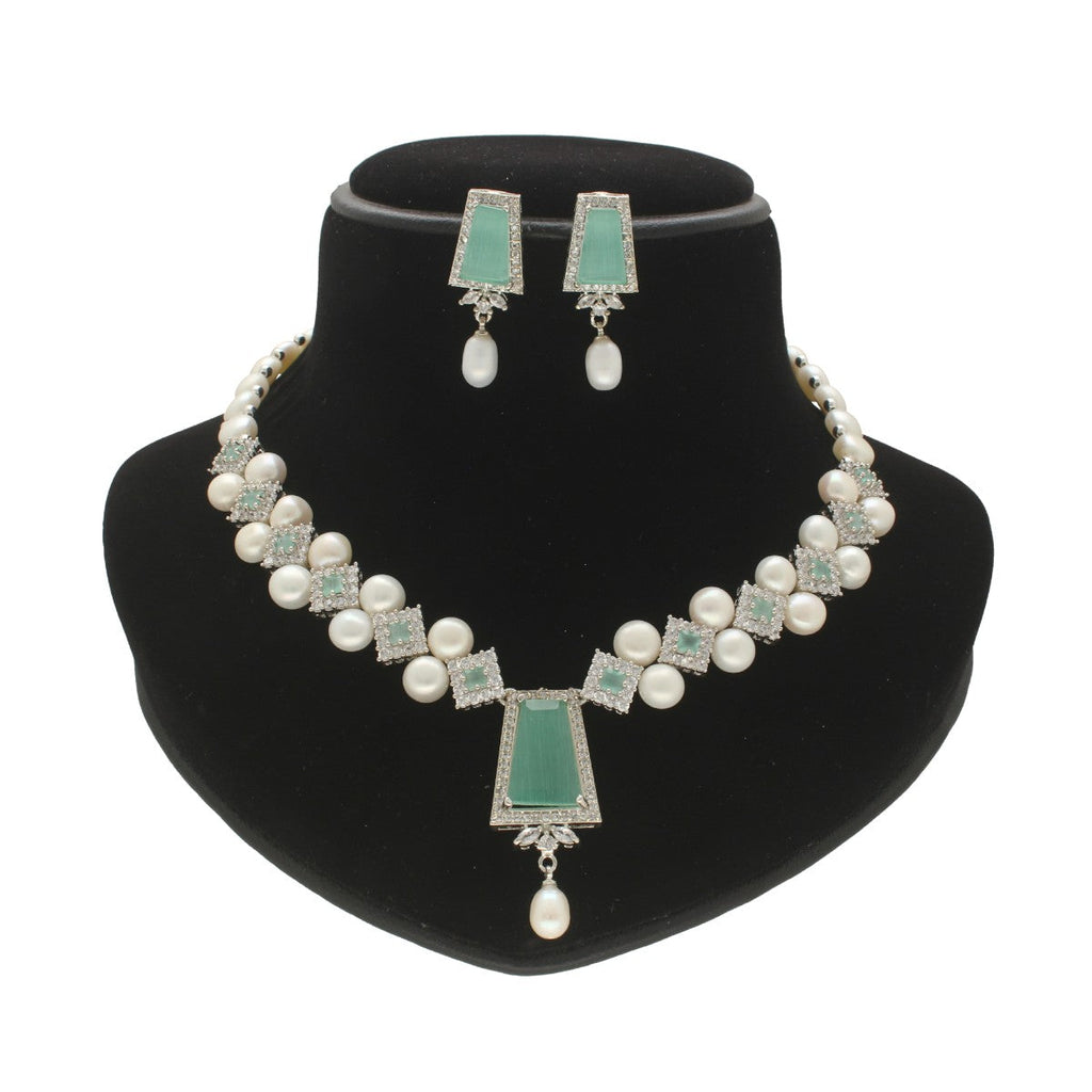 J Pearls Symphony Pearl Necklace Set - Distacart