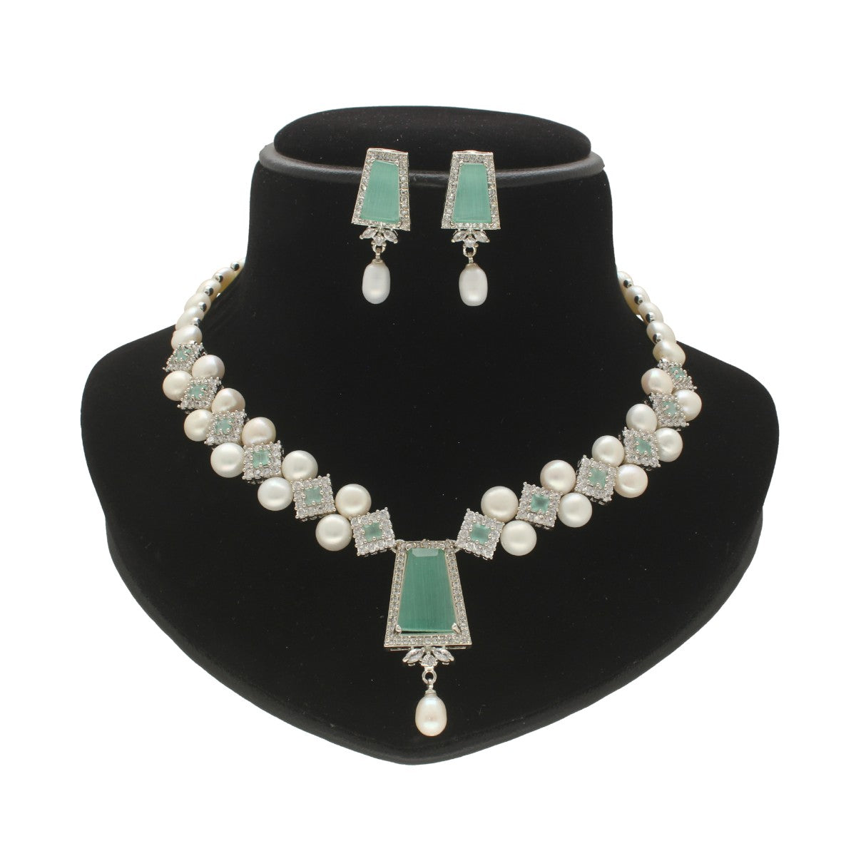 J Pearls Symphony Pearl Necklace Set - Distacart