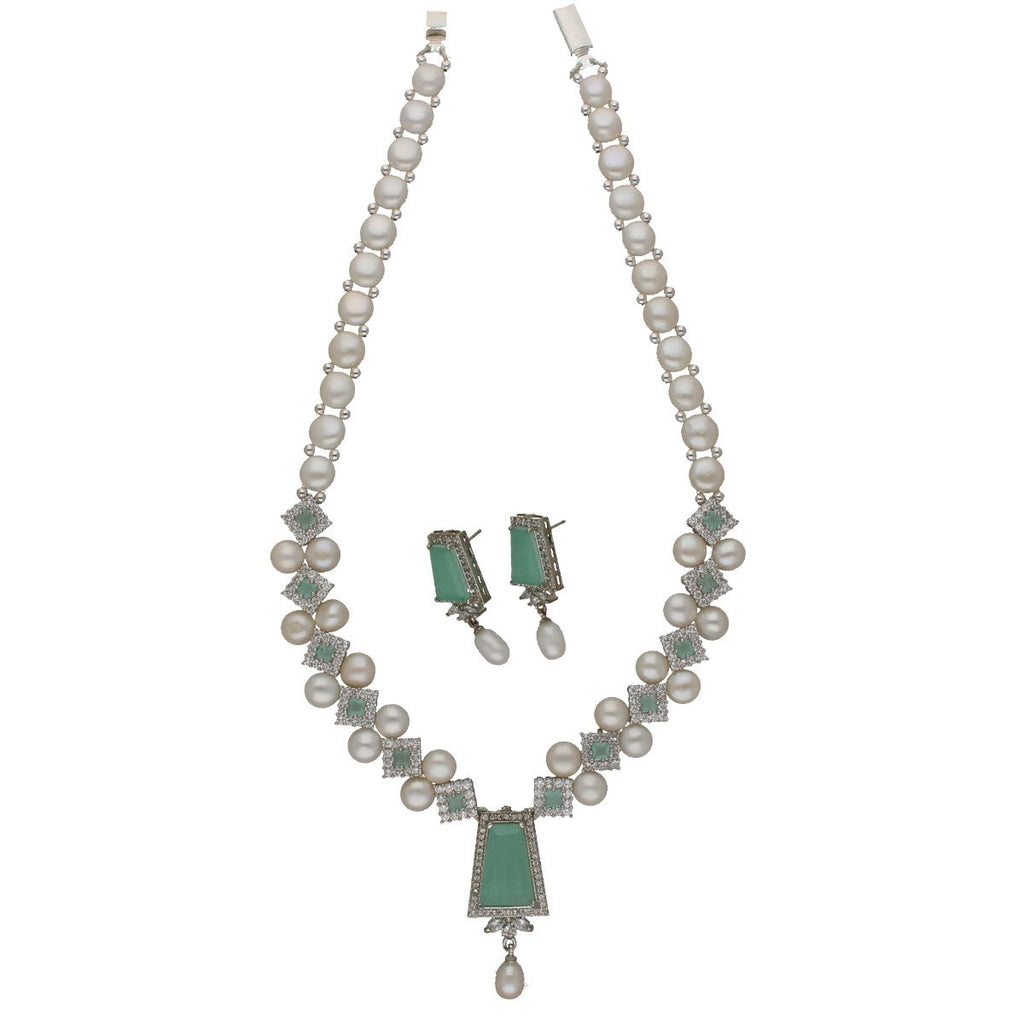 J Pearls Symphony Pearl Necklace Set - Distacart