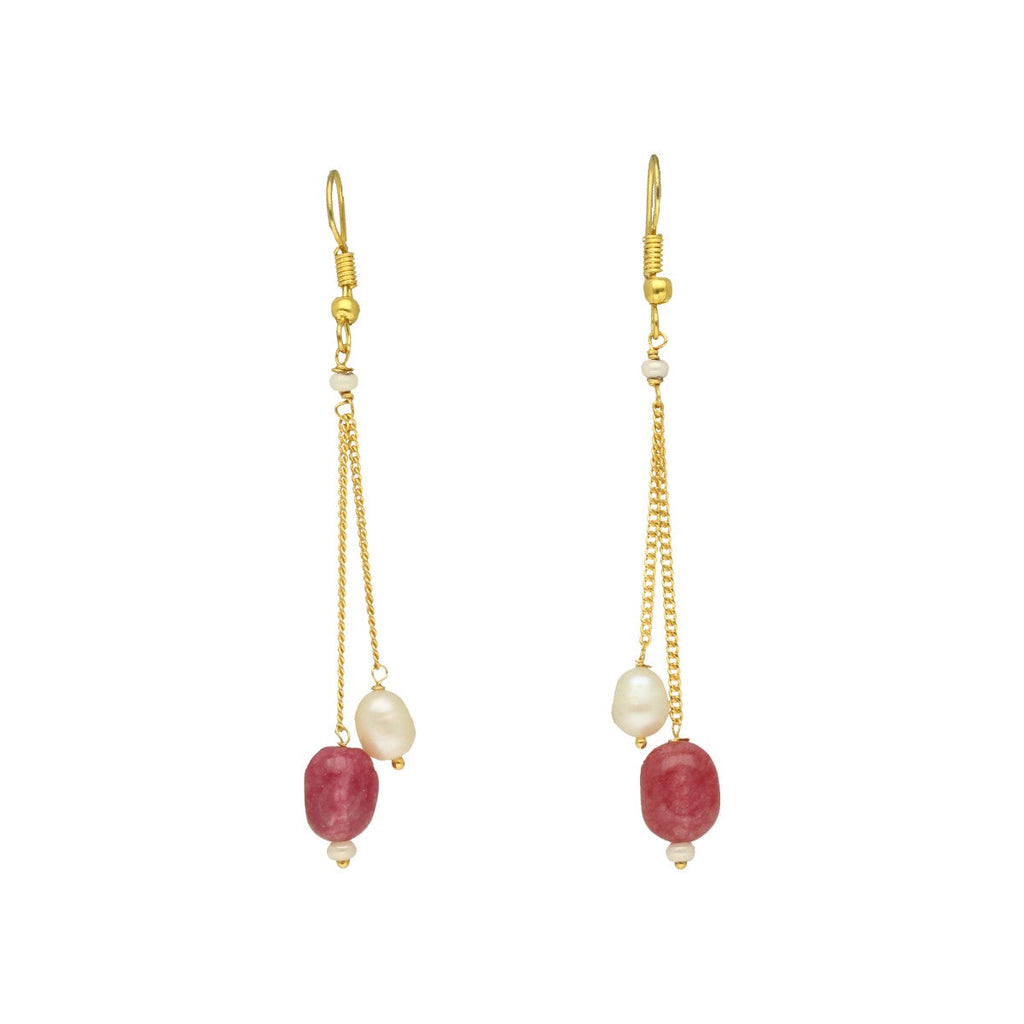 J Pearls Ancy Pearl Earrings - Distacart