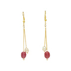 J Pearls Ancy Pearl Earrings - Distacart