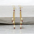J Pearls Adora Pearl Earrings - Distacart